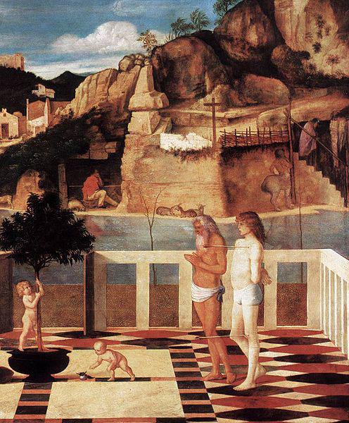 Giovanni Bellini Sacred Allegory oil painting image